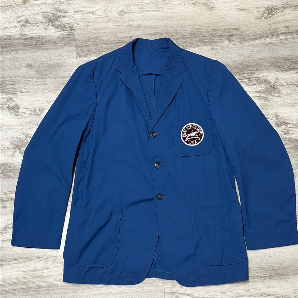 US Mail Uniform Jacket Mailman USPS Vintage 50s Letter Carrier Blazer